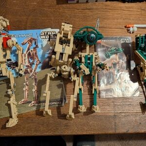 Battle Droid Building Set Lot Star wars lego 8000 8001